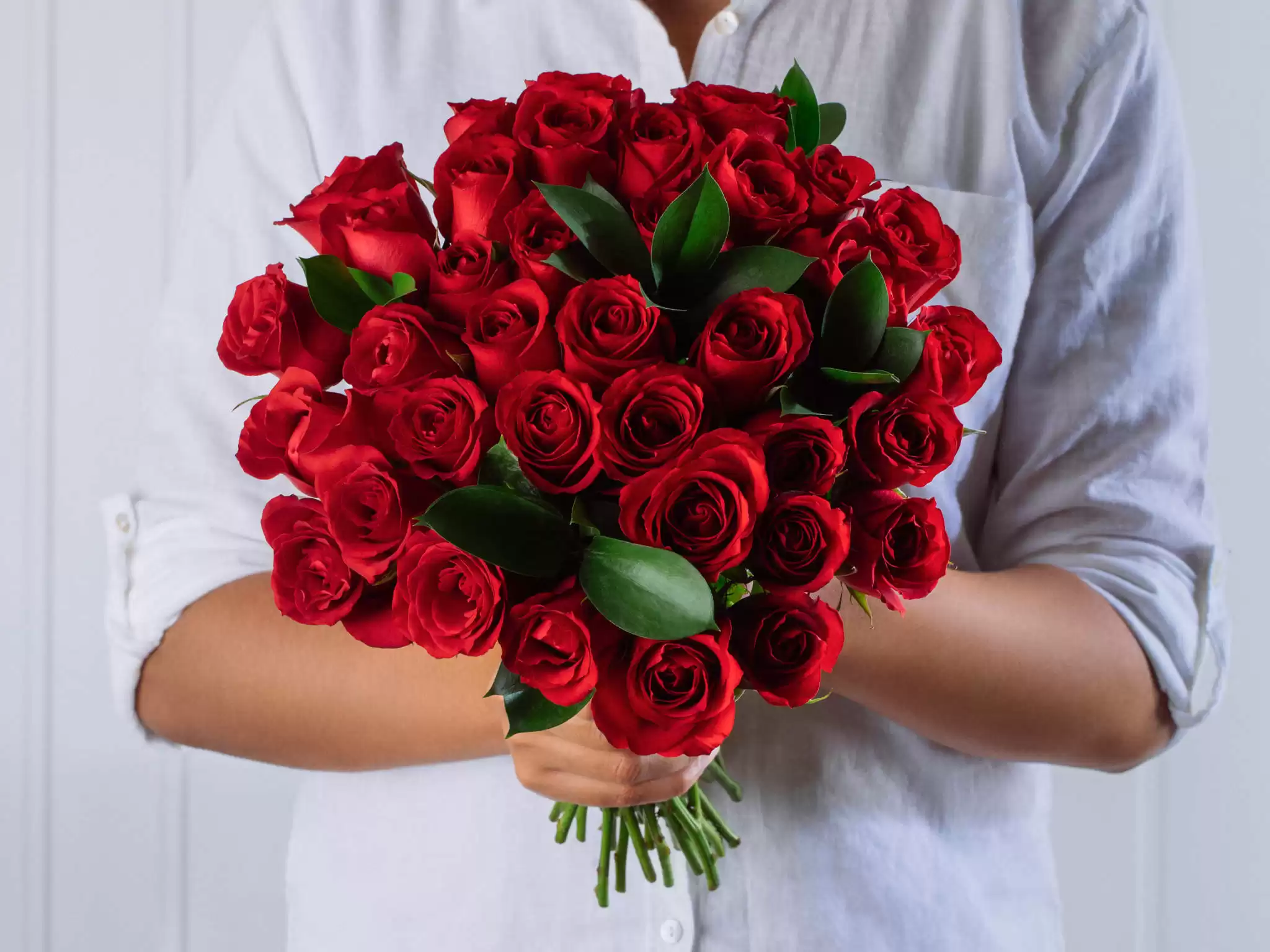 Buque De 36 Rosas Verrmelhas