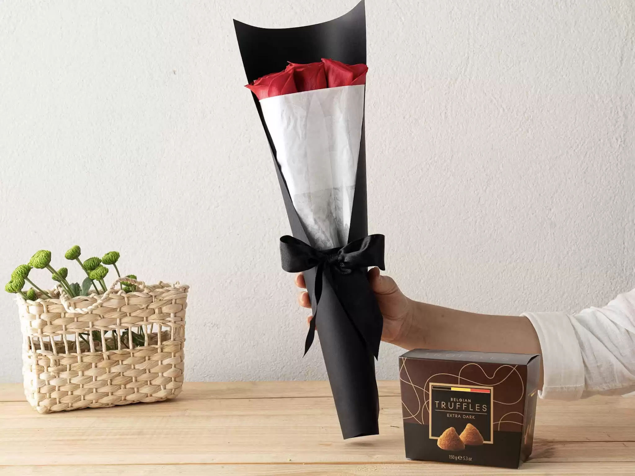Forma De Amor E Trufas Belgas